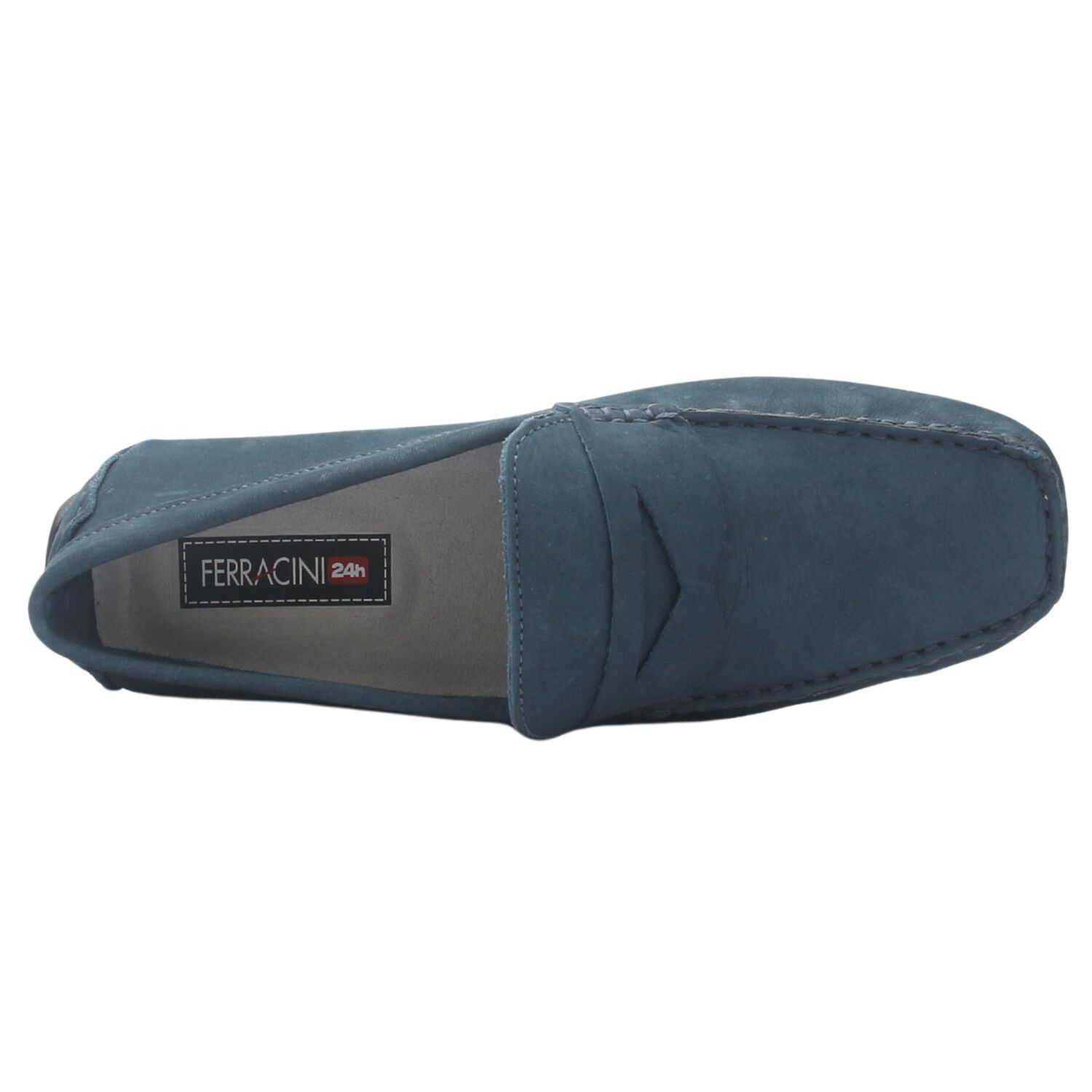 Mocasin Ferracini Hombre 2770 Mali Azul Marino Casual image number 4.0